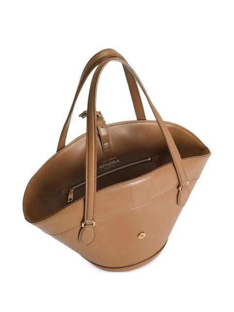 Dolce & Gabbana leather tote bag - Brown
