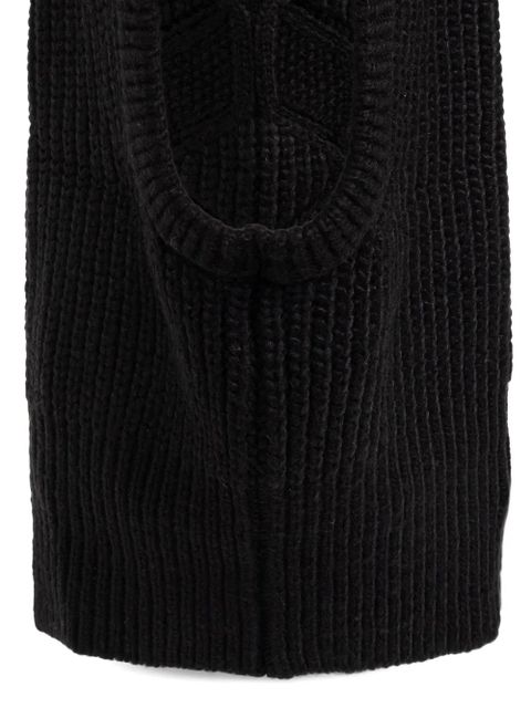 UGG ribbed-knit balaclava - Black