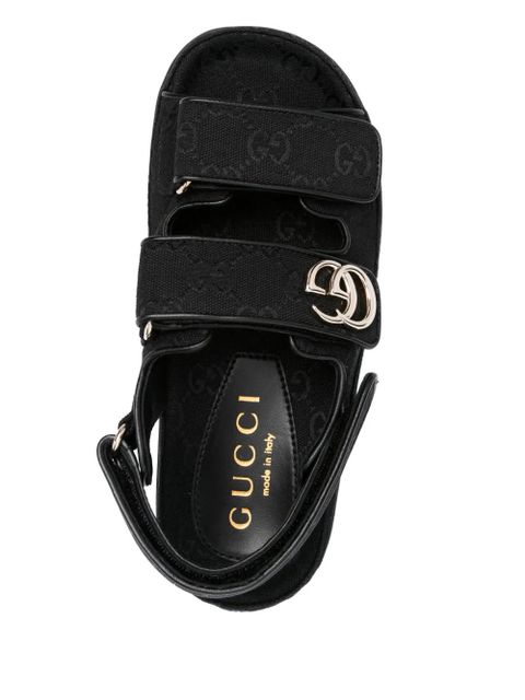 Gucci Double G sandals - Black
