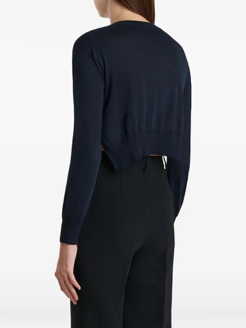 KHAITE button cardigan - Blue