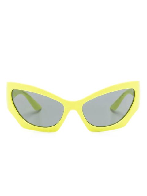 Versace Eyewear Medusa cat-eye sunglasses - Yellow - zdjęcie produktu nr 1