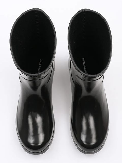 Karl Lagerfeld kalosze KALOSH damskie kolor czarny KL47075S