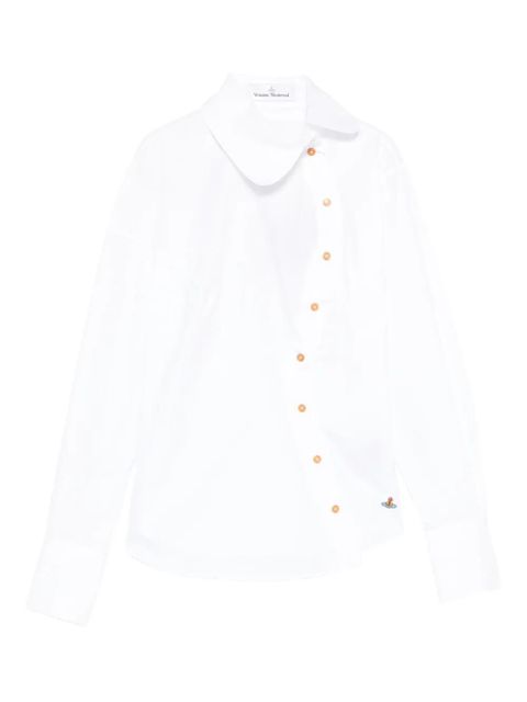 Vivienne Westwood Bella orb-embroidered shirt - White - zdjęcie produktu nr 1