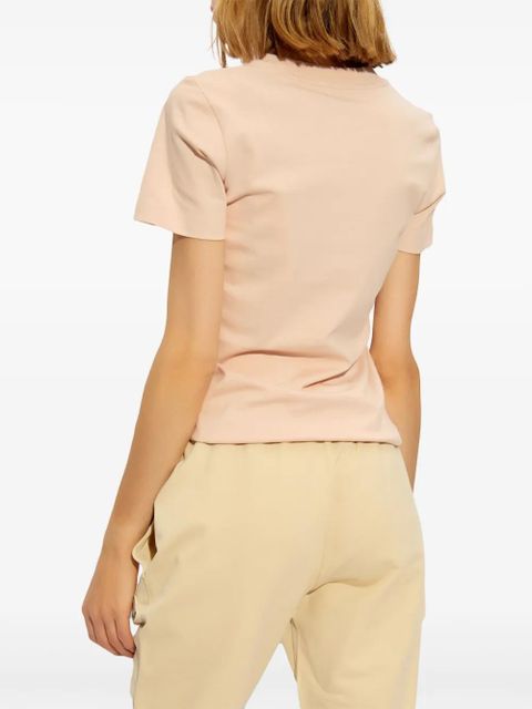 Moncler logo-print cotton T-shirt - Neutrals