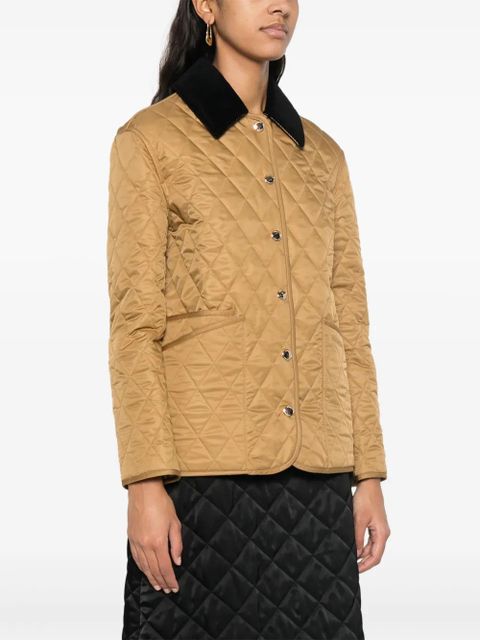 Burberry quilted jacket - Brown