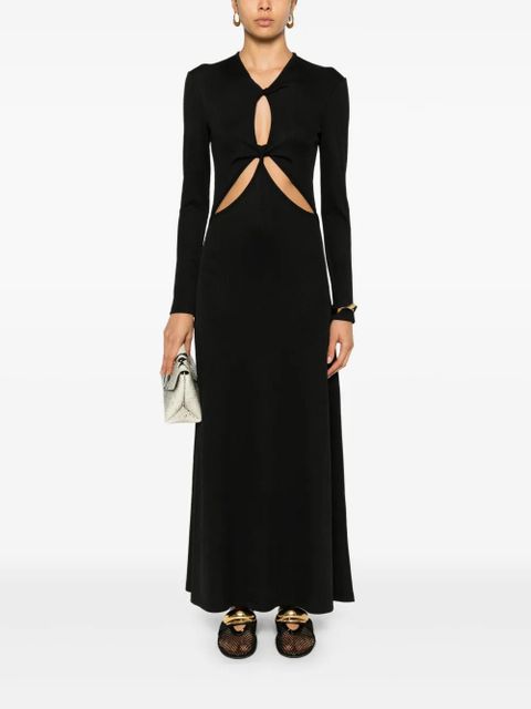 Christopher Esber open twist anglaise dress - Black - zdjęcie produktu nr 2