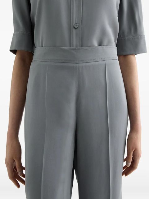 Jil Sander zip-fastening trousers - Grey