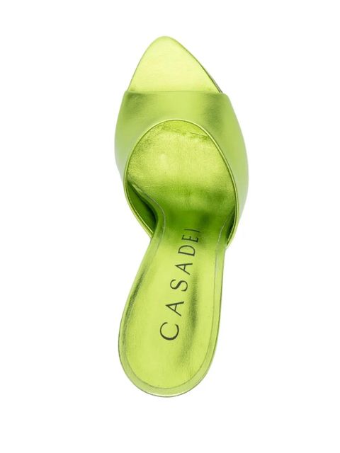 Casadei 115mm Julia Ilary Flash sandals - Green