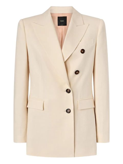 PINKO double-breasted blazer - Neutrals - zdjęcie produktu nr 1