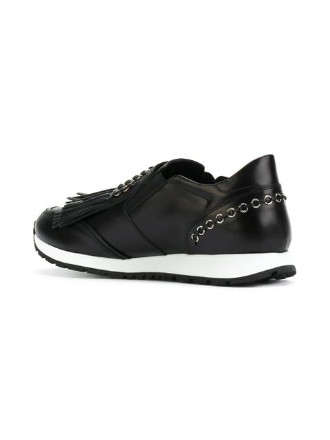 Tod's fringed slip-on sneakers - Black