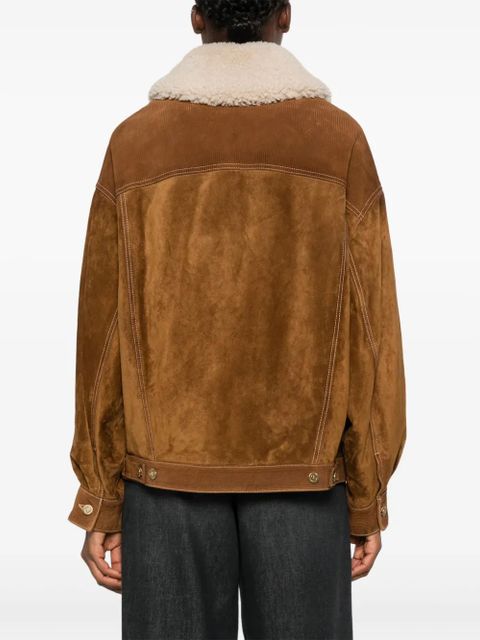 Golden Goose suede jacket - Brown