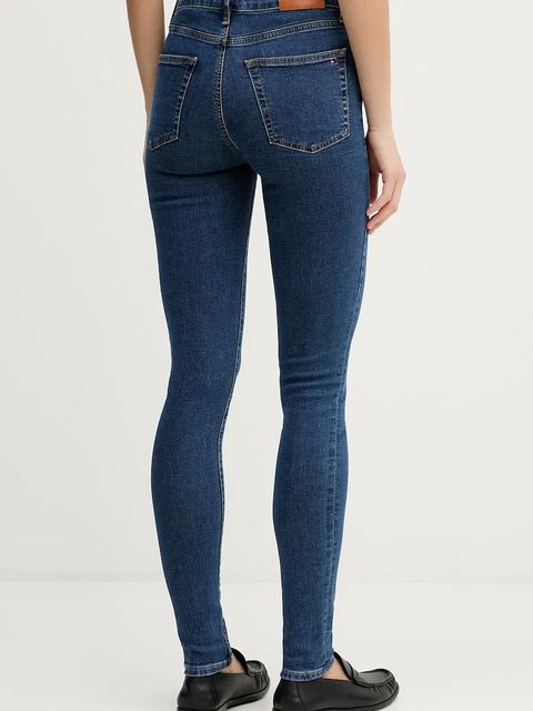 Tommy Hilfiger jeansy damskie kolor granatowy WW0WW47689 - zdjęcie produktu nr 2