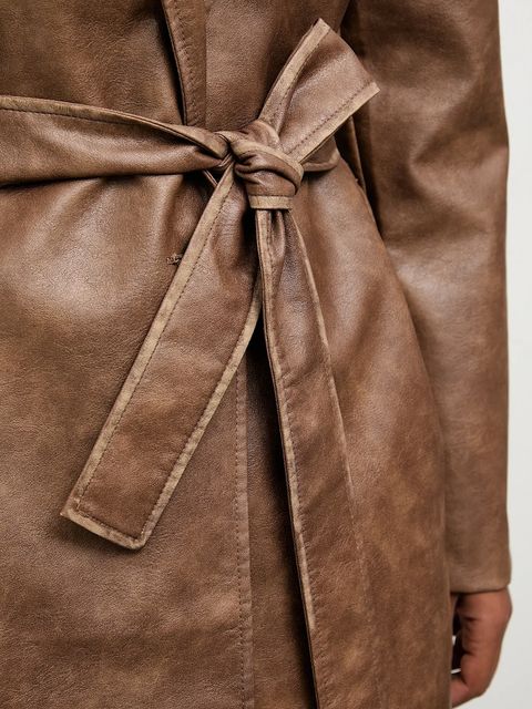 Answear.LAB płaszcz kolor brązowy