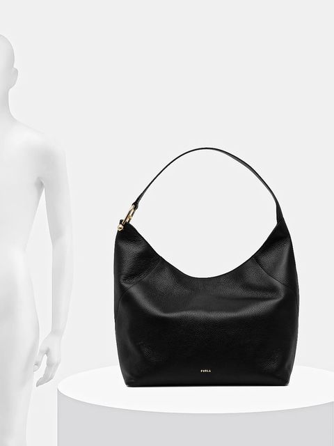 Furla torebka skórzana Lara L Hobo