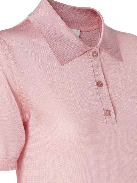 FENDI buttoned polo shirt - Pink