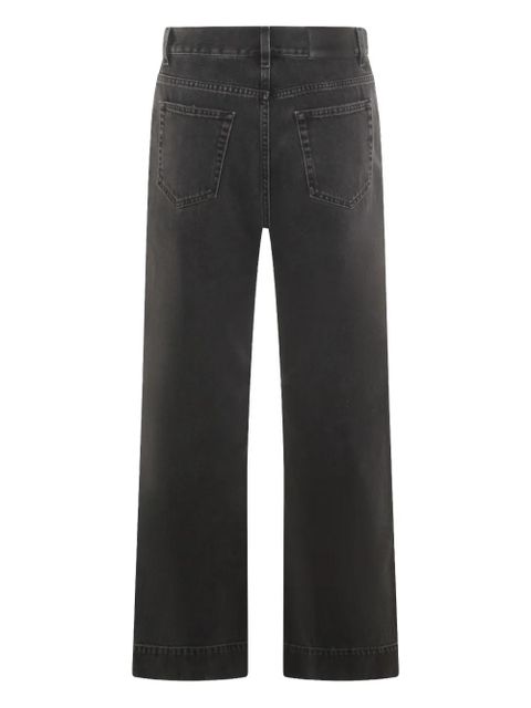 Chloé patch-pocket jeans - Black