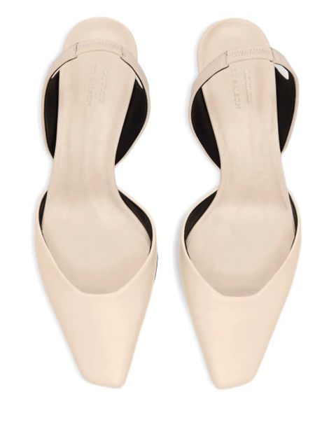 LouLou de Saison square toe slingback pumps - Neutrals - zdjęcie produktu nr 2