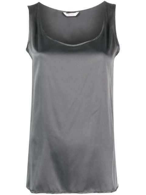 Max Mara square-neck sleeveless top - Grey - zdjęcie produktu nr 1