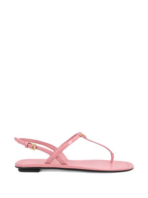 Prada appliqué strap sandals - Pink - zdjęcie produktu nr 1