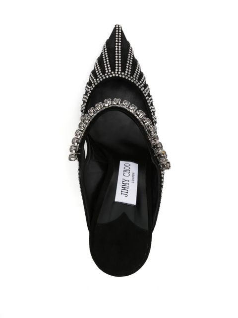 Jimmy Choo 100mm Bing mules - Black