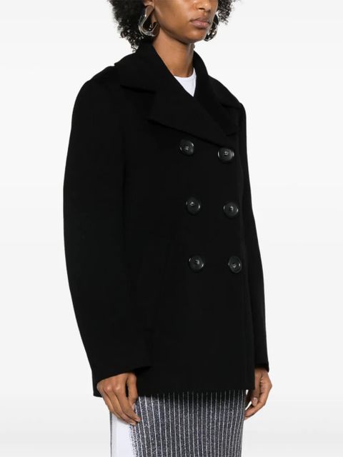 Sportmax Livorno wool peacoat - Black