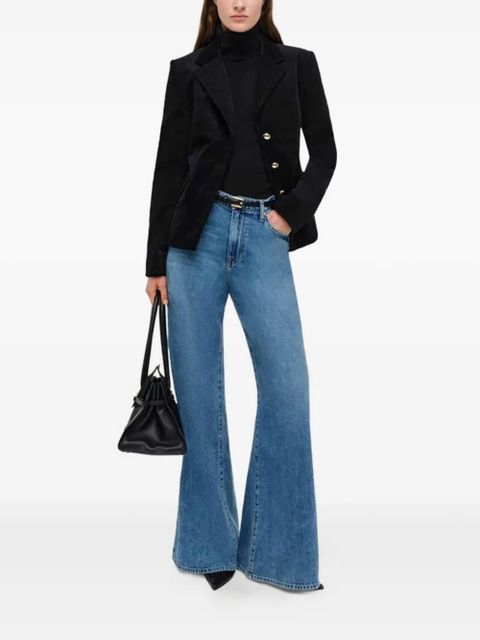 Simkhai velvet button blazer - Black - zdjęcie produktu nr 2