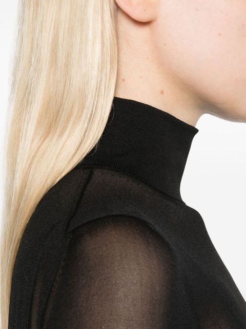 KHAITE Tallin bodysuit - Black