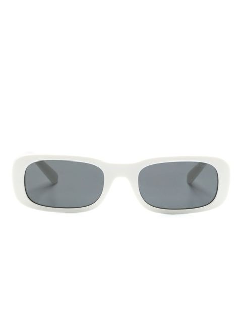 Miu Miu Eyewear Miu Glimpse rectangle-frame sunglasses - White - zdjęcie produktu nr 1