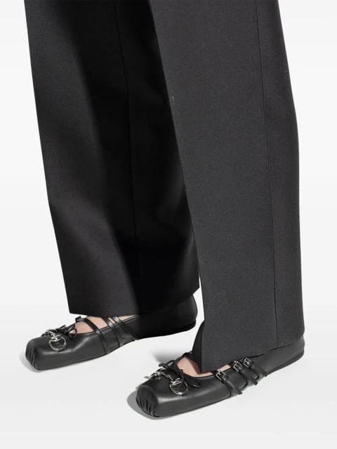 Gucci Horsebit ballerina shoes - Black
