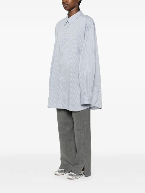 Maison Margiela striped shirt - Blue
