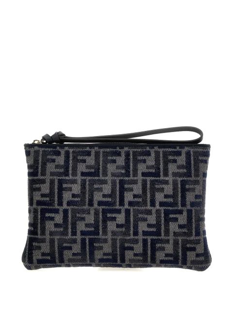 FENDI Peekaboo clutch bag - Blue - zdjęcie produktu nr 1