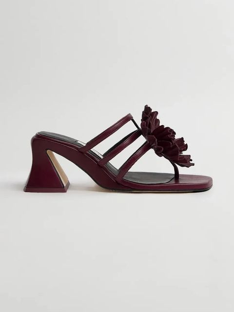 Miista klapki z odkrytą piętą damskie skórzane Hara - zdjęcie produktu nr 1