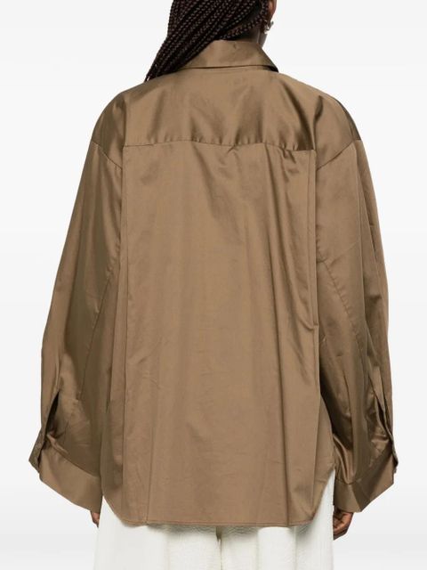 The Frankie Shop button-up shirt - Brown