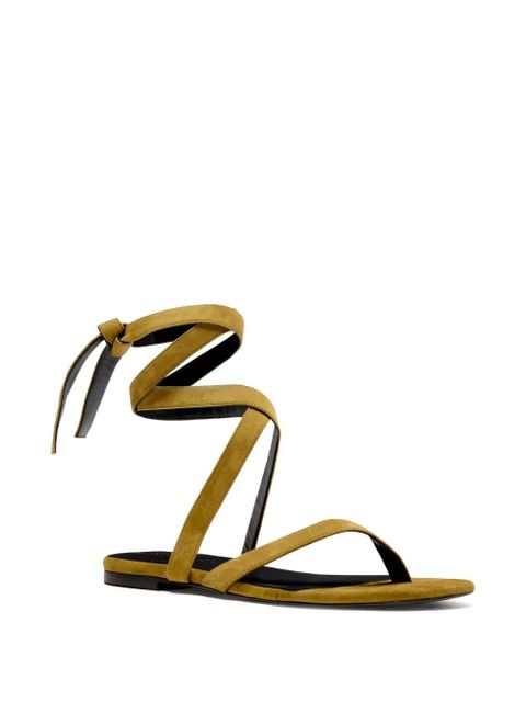 Proenza Schouler Tee wrap sandals - Green - zdjęcie produktu nr 2