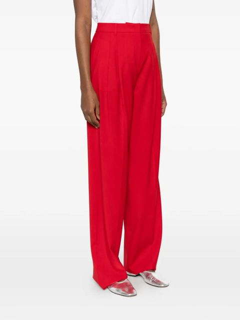 Max Mara pleated trousers - Red