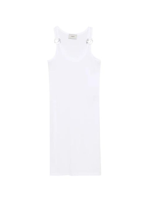 Coperni logo sleeveless mini dress - White - zdjęcie produktu nr 1