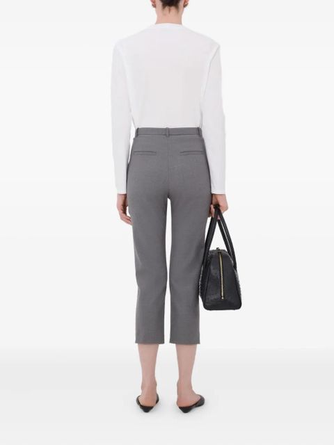 LouLou de Saison Carlo belt loops trousers - Grey
