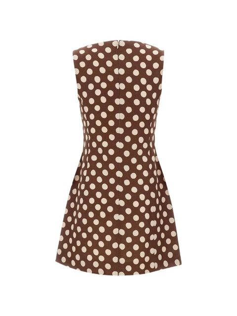 Faithfull the Brand Lydie mini dress - Brown - zdjęcie produktu nr 2