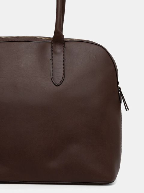 Marc O'Polo torebka skórzana kolor brązowy 5000009165 - zdjęcie produktu nr 2