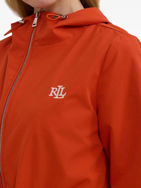Lauren Ralph Lauren drawstring hooded jacket - Orange