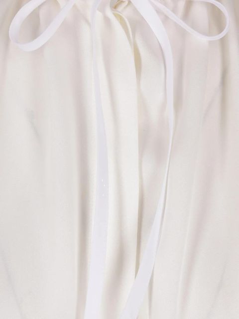 LOEWE tie-neck shirt - White - zdjęcie produktu nr 2