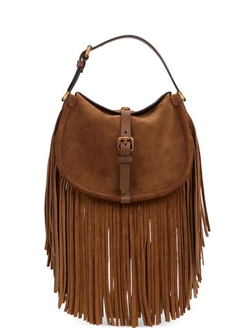 ETRO small Pony fringes shoulder bag - Brown - zdjęcie produktu nr 1