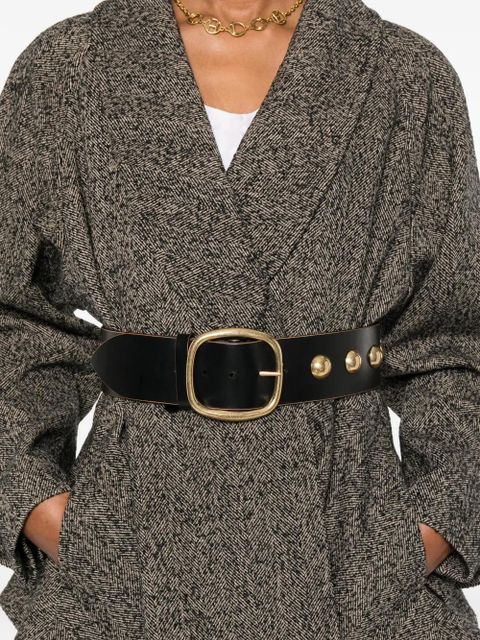 Chloé double-breasted flared jacket - Grey