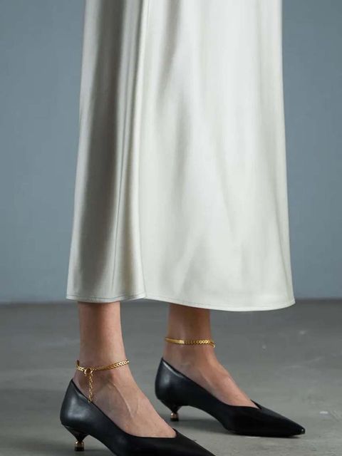 Vanda Novak czółenka skórzane Diana