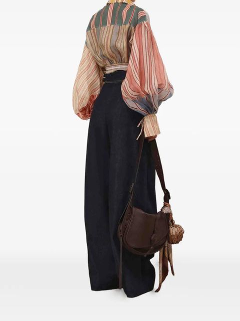 ZIMMERMANN Rebellion striped blouse - Neutrals