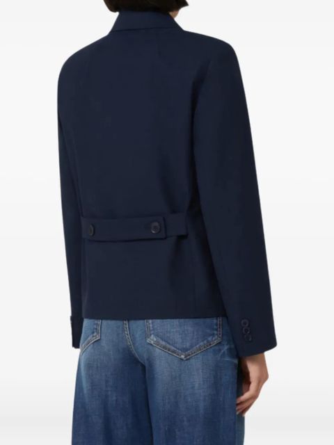 Weekend Max Mara TAPPETO double-breasted button jacket - Blue