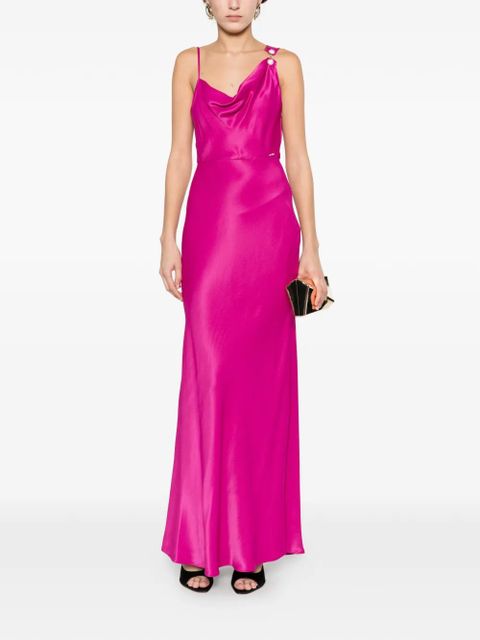 TWINSET draped asymmetric dress - Pink - zdjęcie produktu nr 2