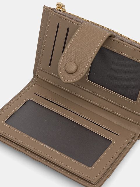 Answear.LAB portfel damski kolor beżowy