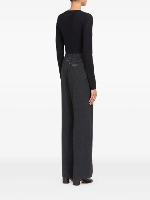 MM6 Maison Margiela button trousers - Grey