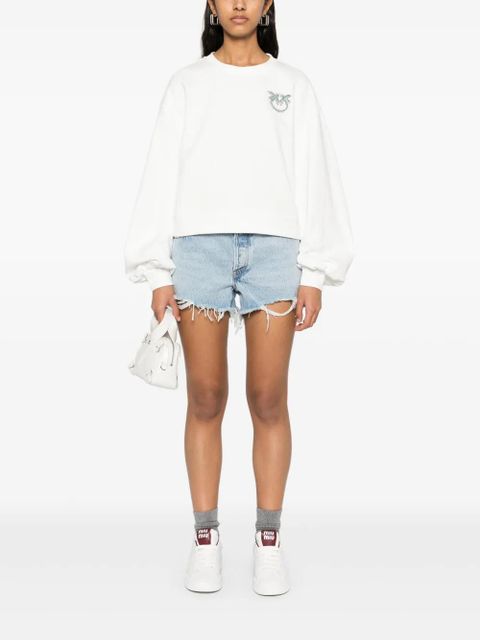 PINKO cotton sweatshirt - White - zdjęcie produktu nr 2